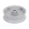 Roper Steel Flat Idler Pulley with Flange Replaces OEM: 9492H
