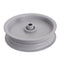 Wheelhorse Steel Flat Idler Pulley with Flange Replaces OEM: 6769