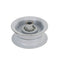 Roper Steel Flat Idler Pulley with Flange Replaces OEM: 66048