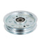 Murray Steel Flat Idler Pulley with Flange Replaces OEM: 23238, 91590, 424338