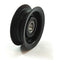 John Deere Steel Flat Idler Pulley with Flange Replaces OEM: GY20067