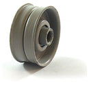 Snapper Steel Flat Idler Pulley with Flange Replaces OEM: 10948