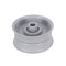 Roper Steel Flat Idler Pulley with Flange Replaces OEM: 4933H