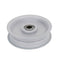 Roper Steel Flat Idler Pulley with Flange Replaces OEM: 67400
